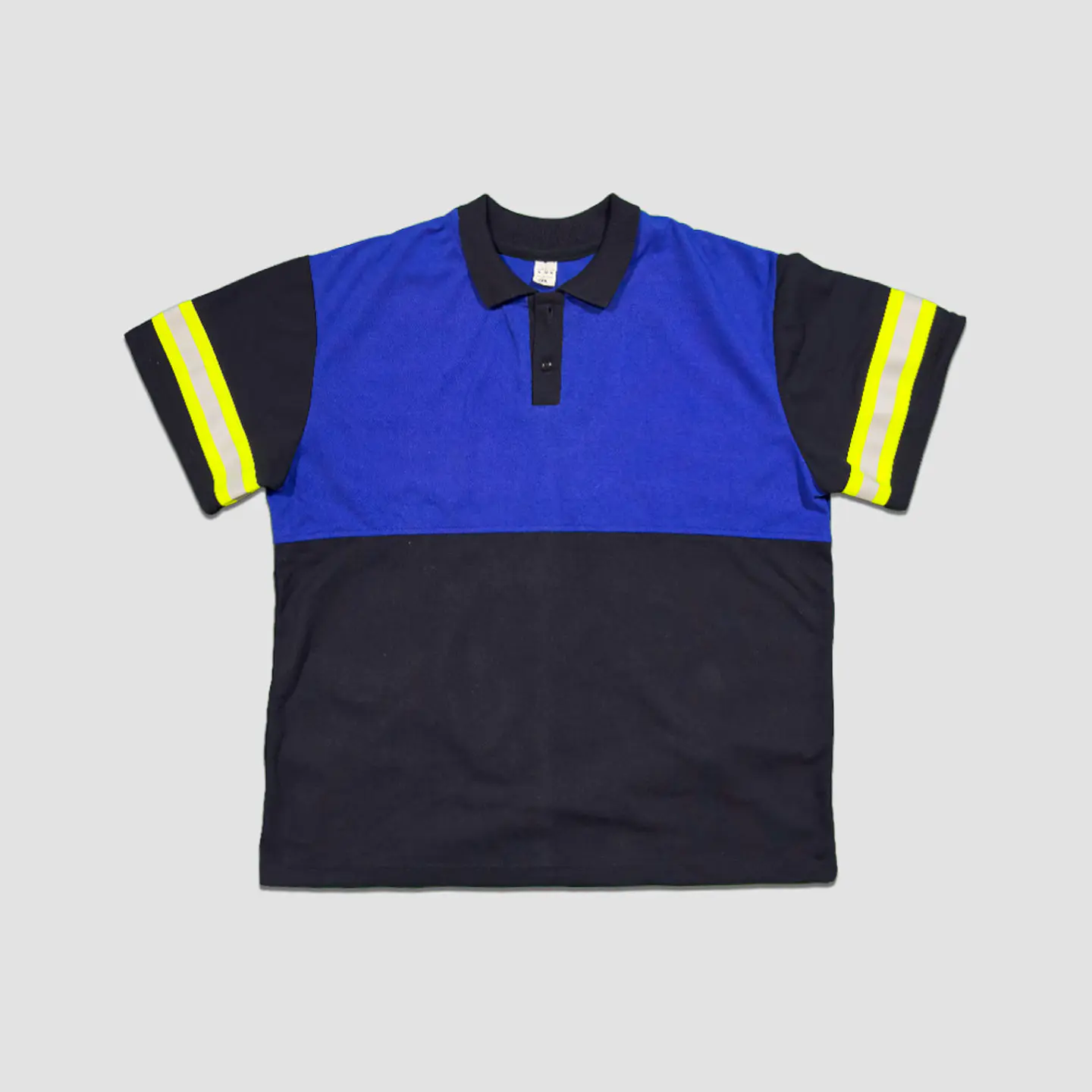 Polera Pique Mangas Reflectantes 1