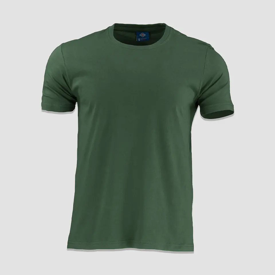 Polera 100% Algodón Manga Corta Colores 9
