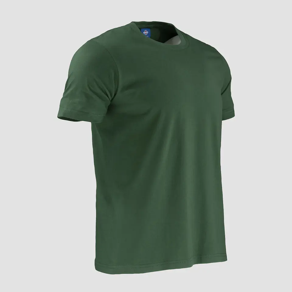 Polera 100% Algodón Manga Corta Colores 12