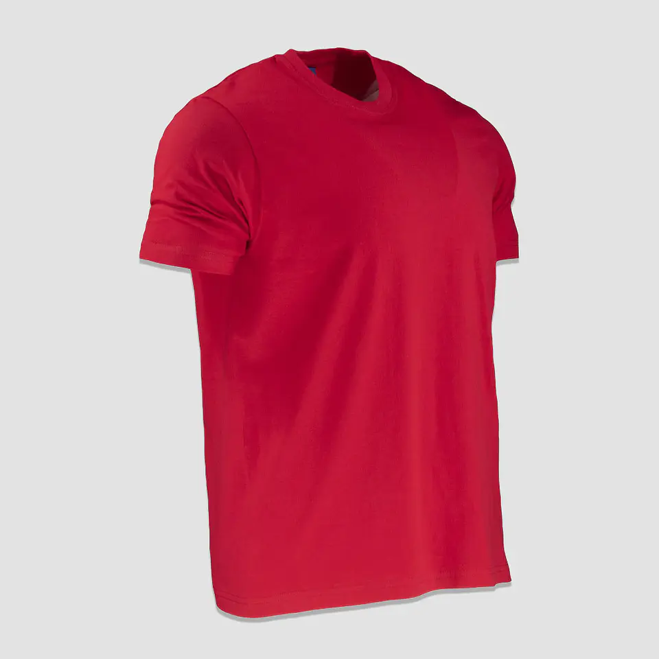 Polera 100% Algodón Manga Corta Colores 16