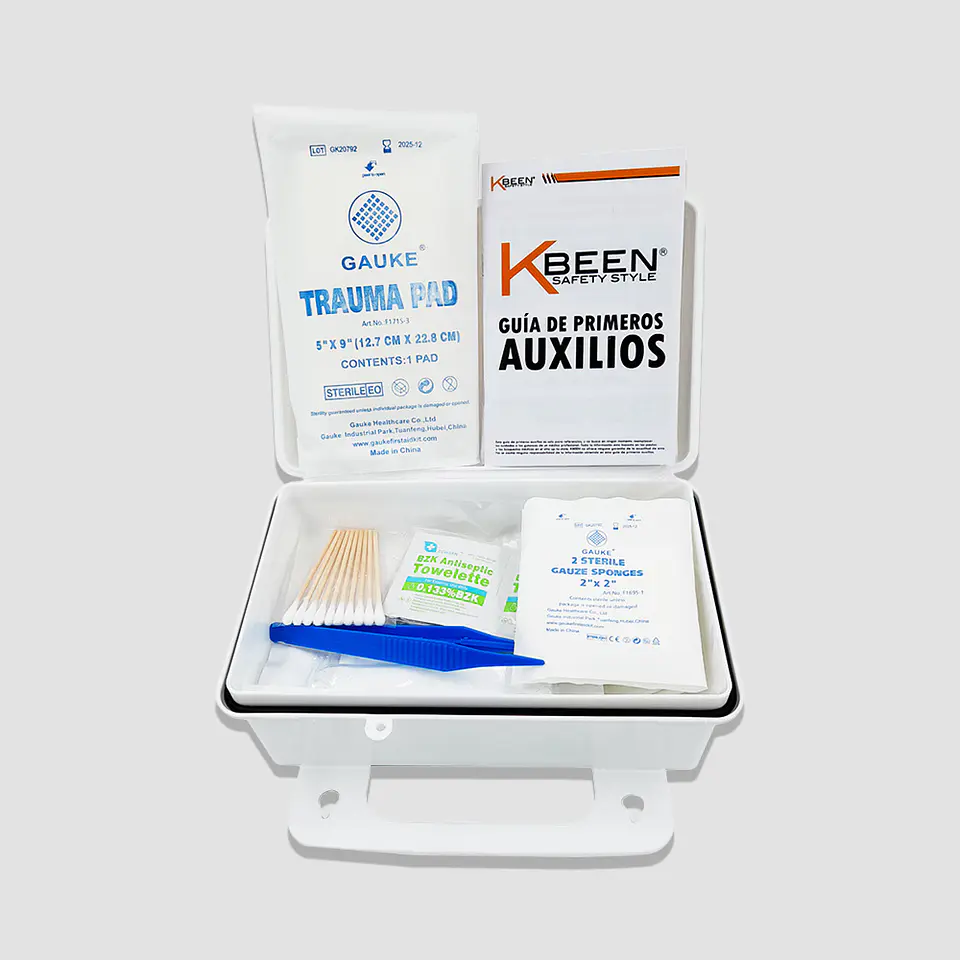 Botiquín de Primeros Auxilios para 10 Personas Caja Portátil Impermeable 2