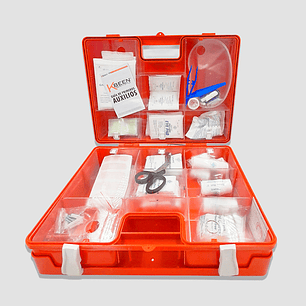 Botiquín Industrial de Primeros Auxilios 100 Personas – Impermeable y Mural