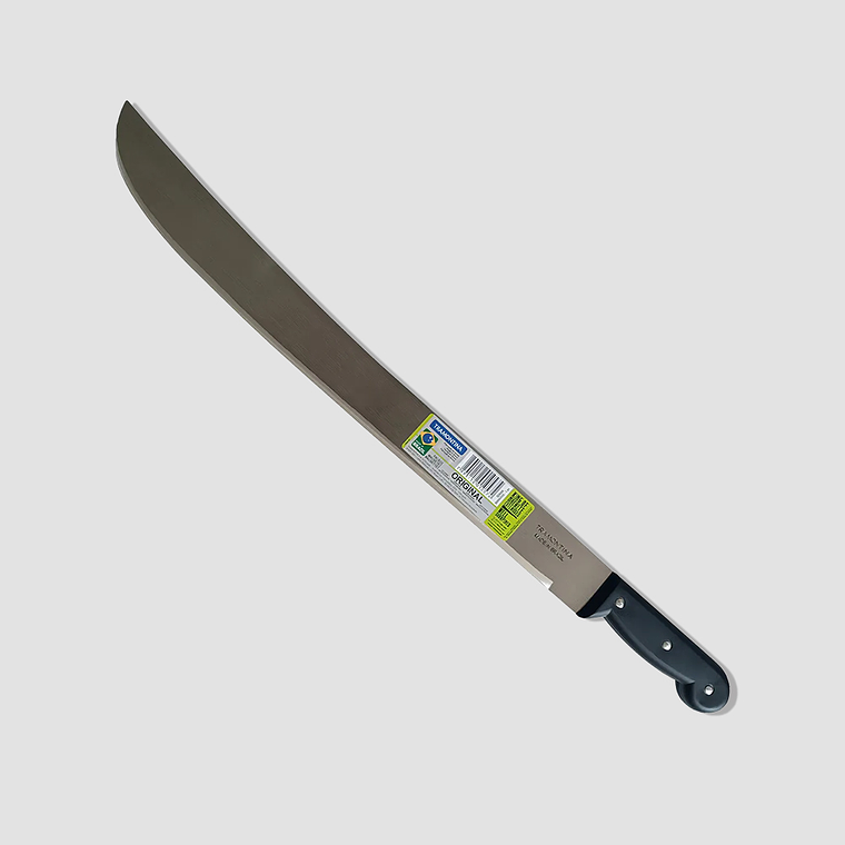Machete Tramontina 20” Acero al Carbono – Mango Ergonómico PP Negro (2 mm) 1