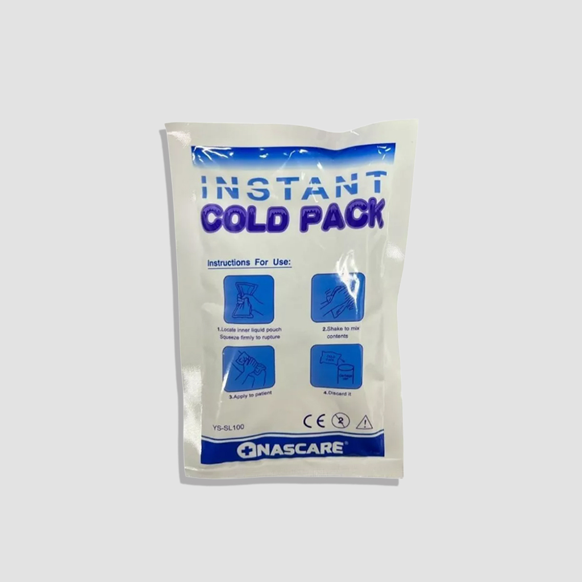 Compresa de Hielo Instantáneo 11×17 cm – Frío Rápido para Emergencias (Desechable) 1