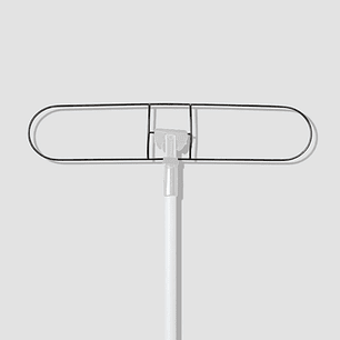 Horquilla / Soporte para Mopa Seca 24” (60 cm) – Porta Mopa Industrial con Clip