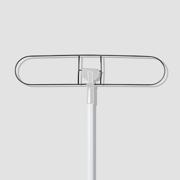 Horquilla / Soporte para Mopa Seca 24” (60 cm) – Porta Mopa Industrial con Clip 2