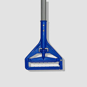 Mango Porta Mopa Húmeda 16 oz con Clip/Enganche – Aseo Industrial y Limpieza Profesional (Solo Mango)