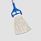 Mango Porta Mopa Húmeda 16 oz con Clip/Enganche – Aseo Industrial y Limpieza Profesional (Solo Mango) - Miniatura 3