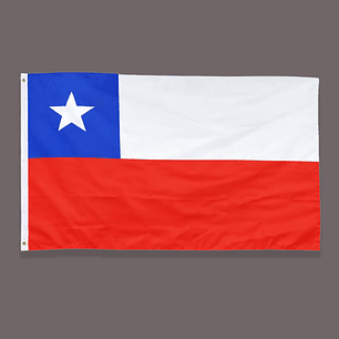 Bandera Chilena de Poliéster – 100×150 cm y 120×180 cm (Exterior / Interior)