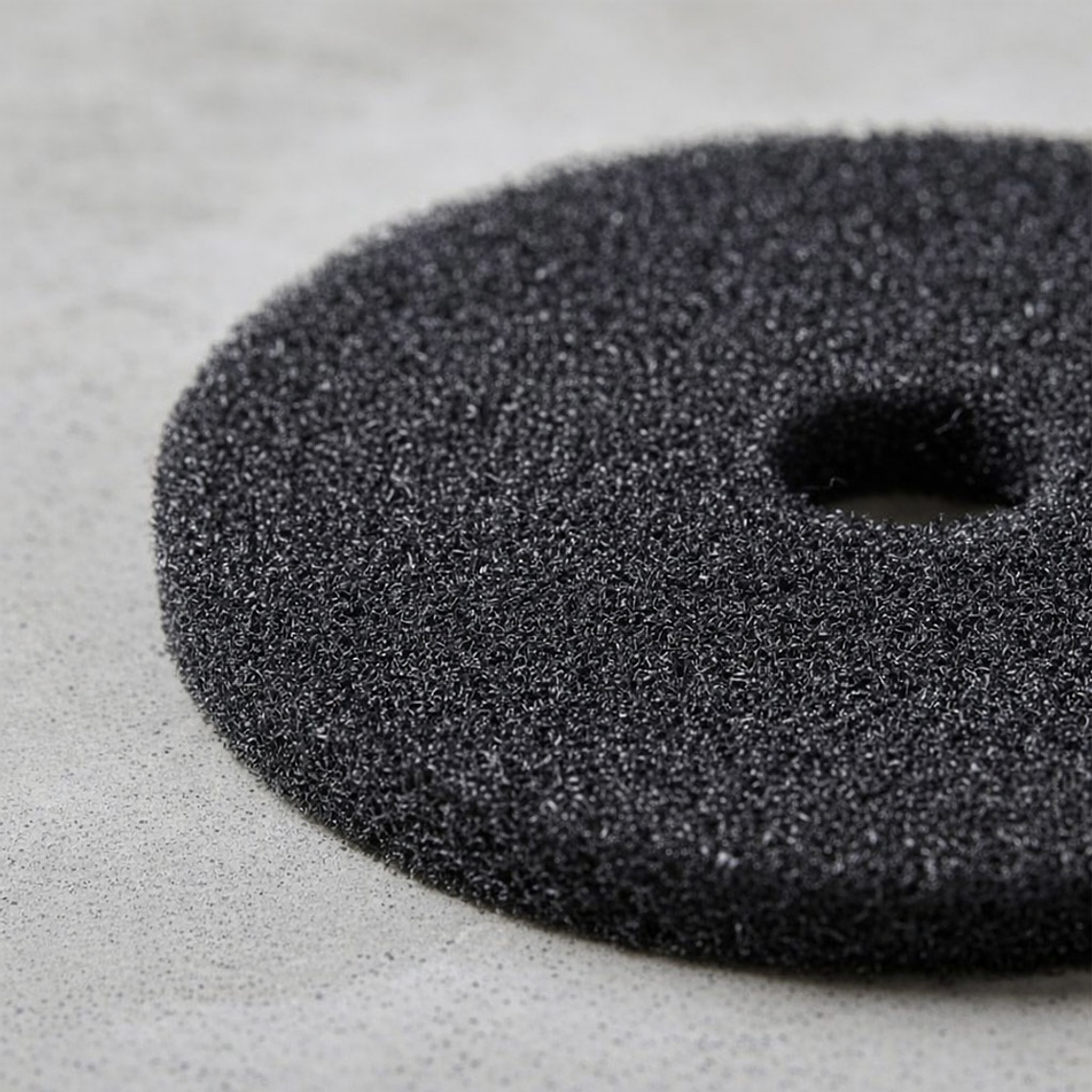 Pad Negro 17” Abrasivo para Abrillantadora – Decapado de Ceras y Lavado Extremo (Repuesto) 2