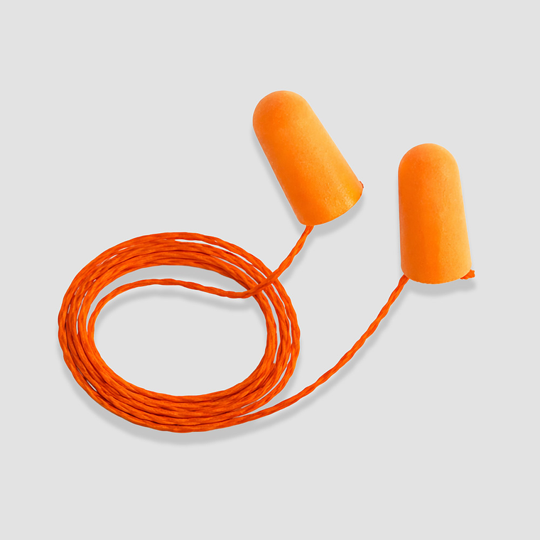 Tapones Auditivos 3M 1110 de Espuma con Cordón – Desechables para Protección Auditiva 1