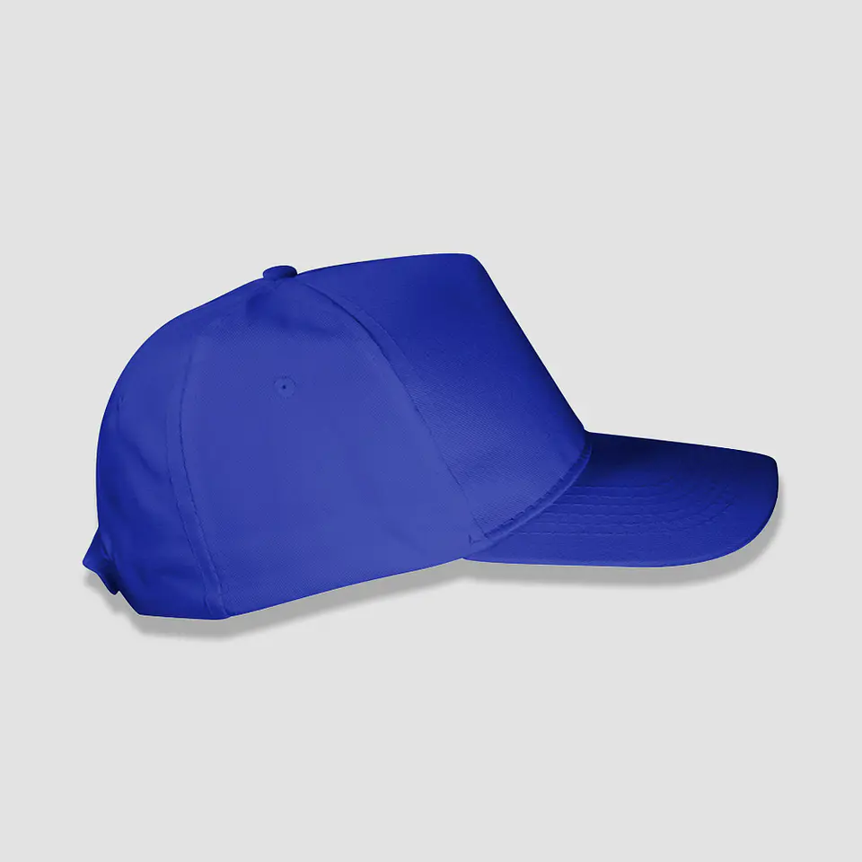 Gorro Publicitario 5 Paneles Gabardina T/C – 65% Poliéster 35% Algodón (Varios Colores) 5