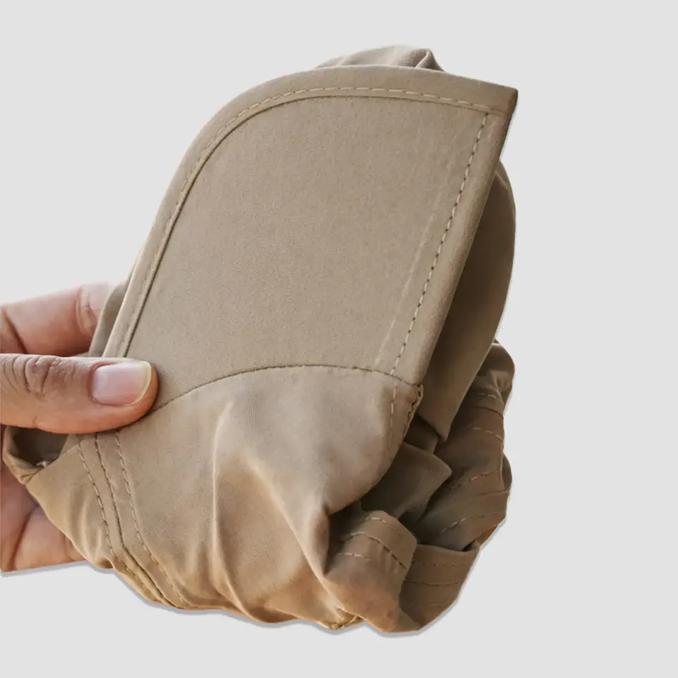 Jockey Legionario Pocket Beige UV+30 – Visera Plegable y Protección de Cuello (Apto Bajo Casco) 2