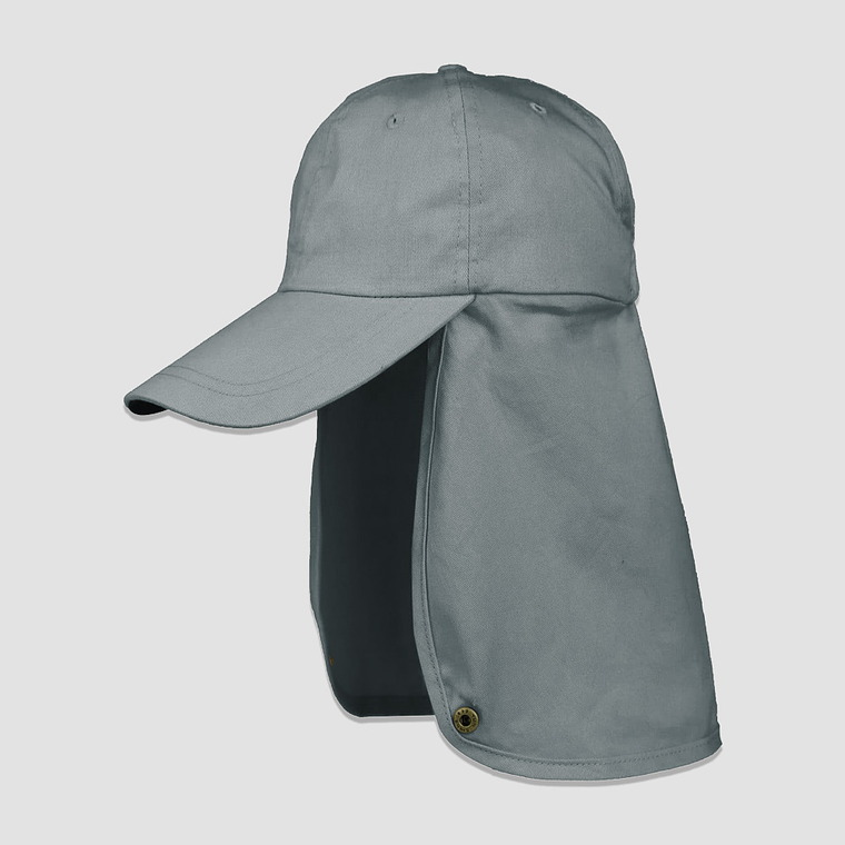 Jockey Legionario 100% Algodón 190 g Protección UV – Visera + Cubre Cuello, 6 Paneles Ventilados (Unisex) 8