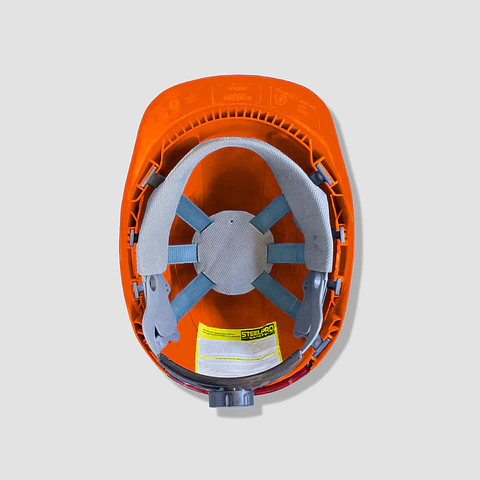 Casco Motoserrista Steelpro Evo III con Visor Metálico Abatible + Fonos Dieléctricos CM 501 (PHAD)