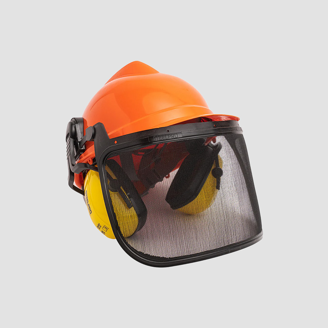 Casco Motoserrista Steelpro Evo III con Visor Metálico Abatible + Fonos Dieléctricos CM 501 (PHAD) 3