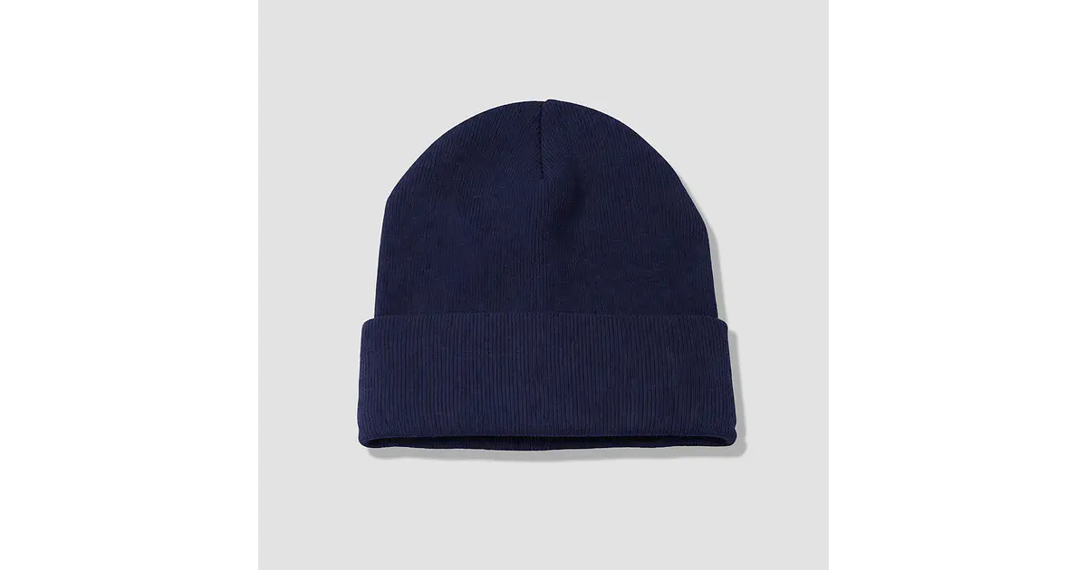 Gorro de Lana con Forro Polar Negro