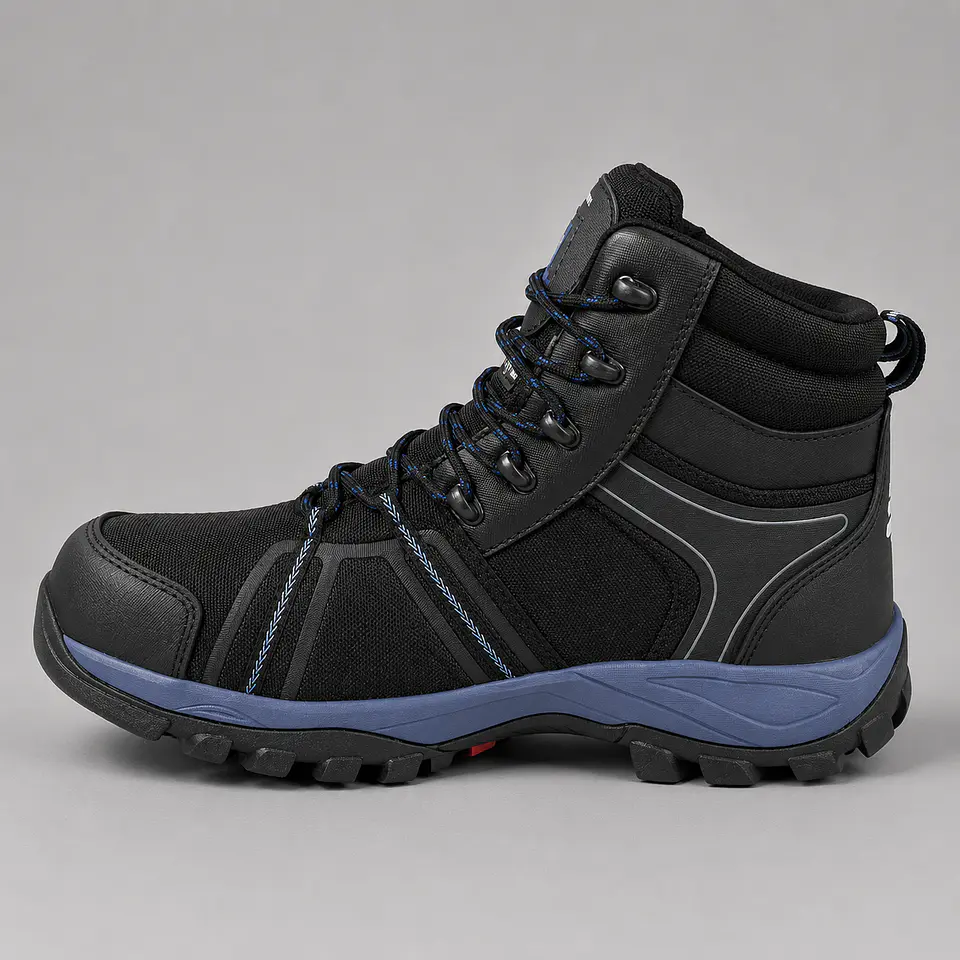 Calzado de Seguridad HW Bering High Caña Alta – Dieléctrico con Puntera Composite- Navy 2