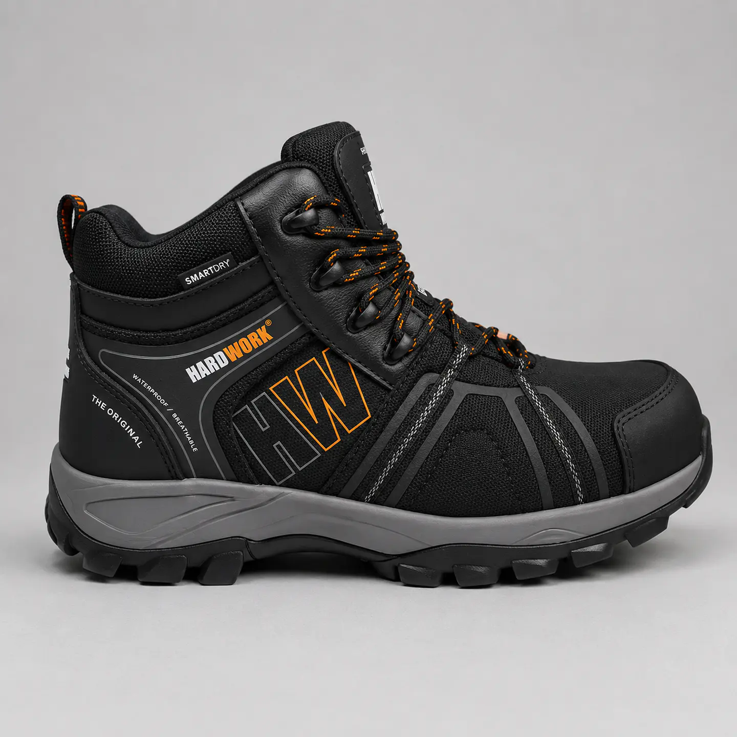 Calzado de Seguridad HW Bering Low Black – Caña Baja con Puntera Composite 1
