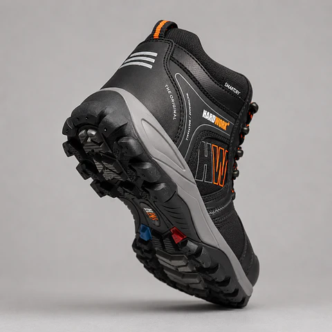 Calzado de Seguridad HW Bering Low Black – Caña Baja con Puntera Composite