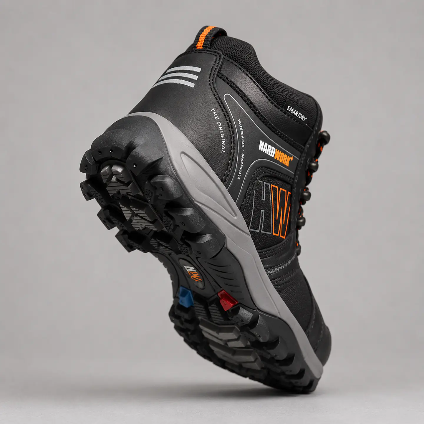 Calzado de Seguridad HW Bering Low Black – Caña Baja con Puntera Composite 2