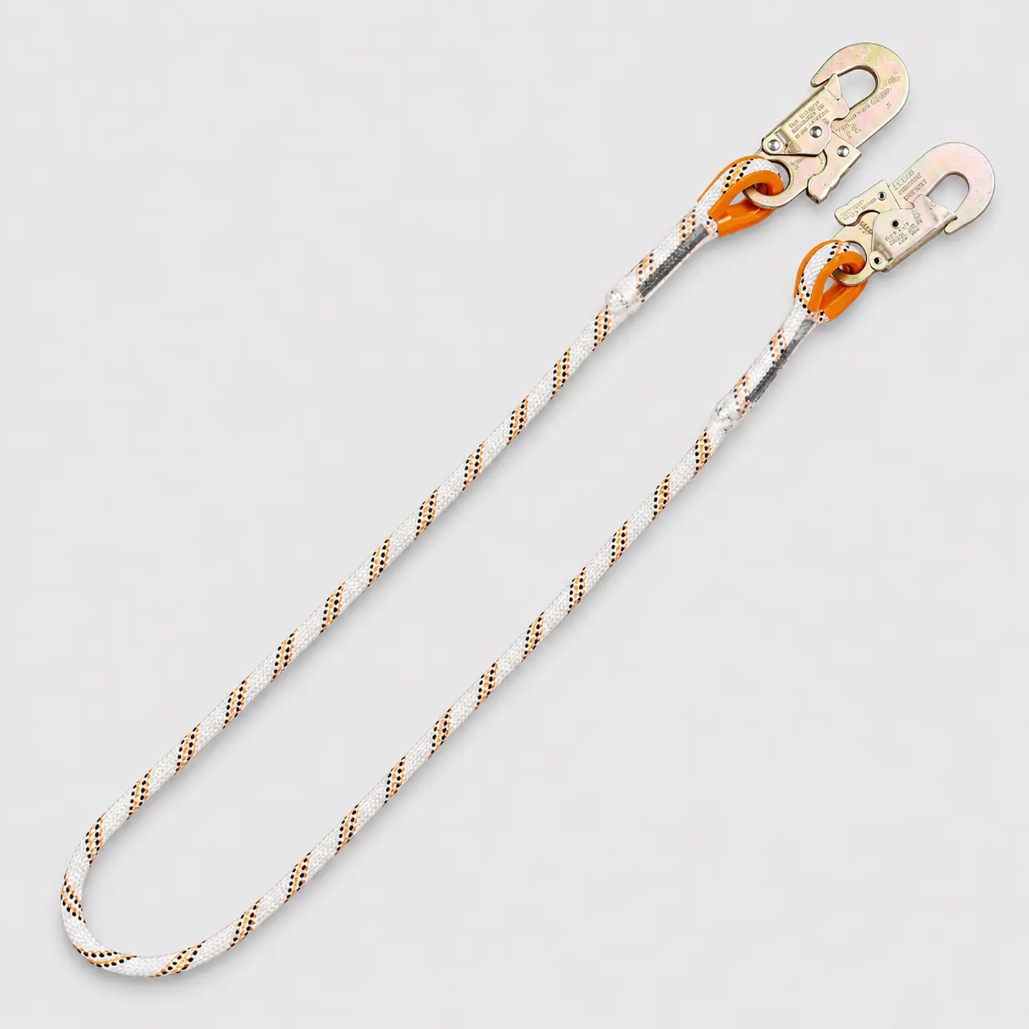 Cabo de Vida Kbeen KL-8100 Gancho Simple 1,8 m – Cuerda Poliéster 12 mm 2
