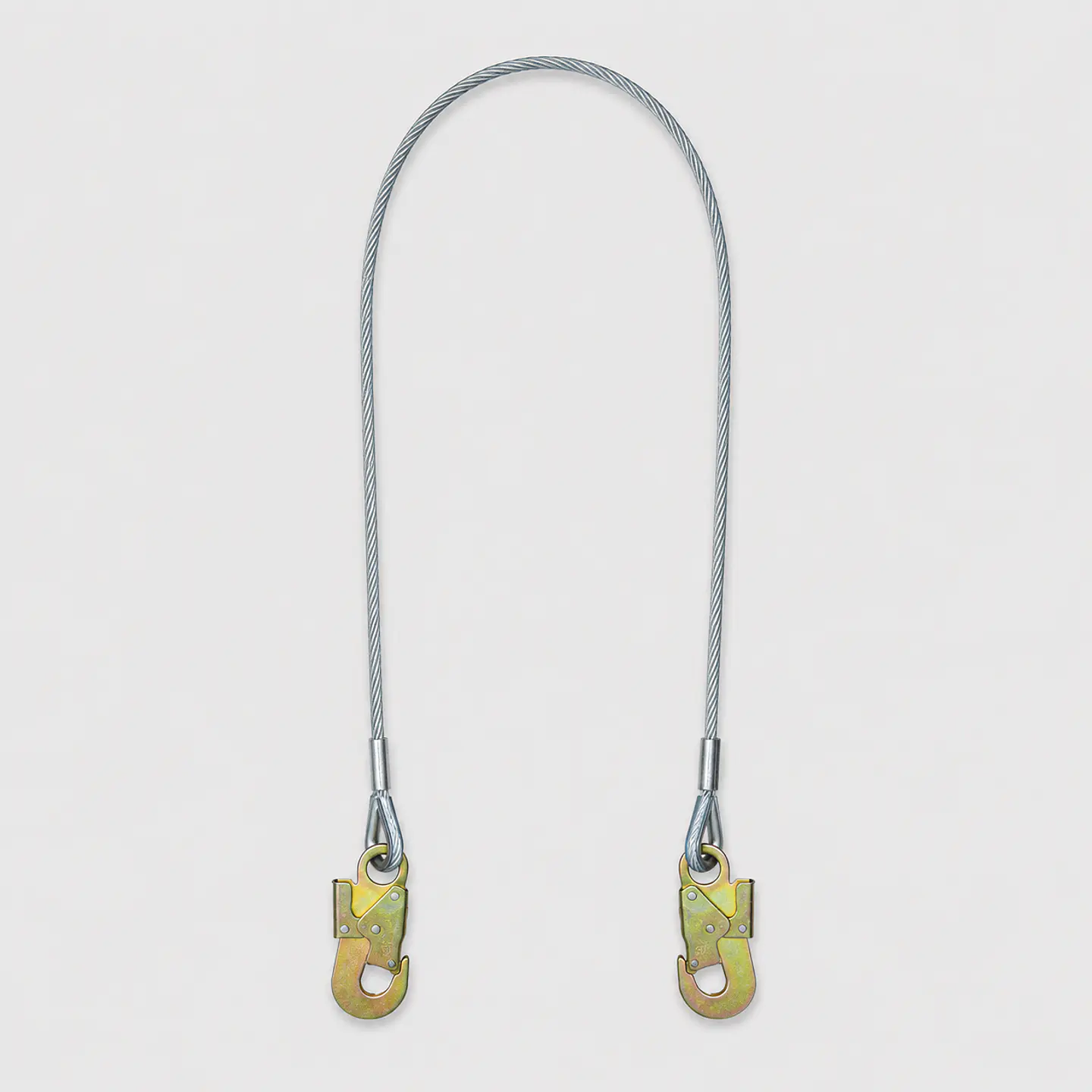 Estrobo de Acero Simple Kbeen KL-9100 1,8 m – Cable 1/4” con PVC 1