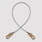 Estrobo de Acero Simple Kbeen KL-9100 1,8 m – Cable 1/4” con PVC - Miniatura 2