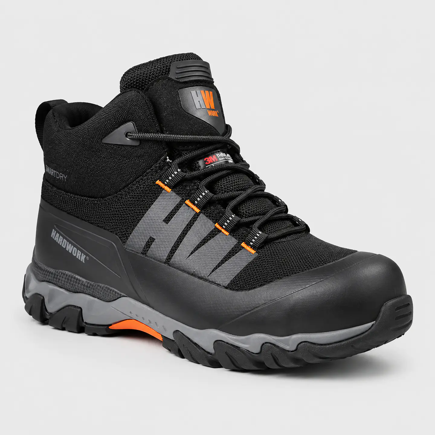 Zapato de Seguridad HW Terrain Black Dieléctrico Impermeable con Thinsulate 3M 2