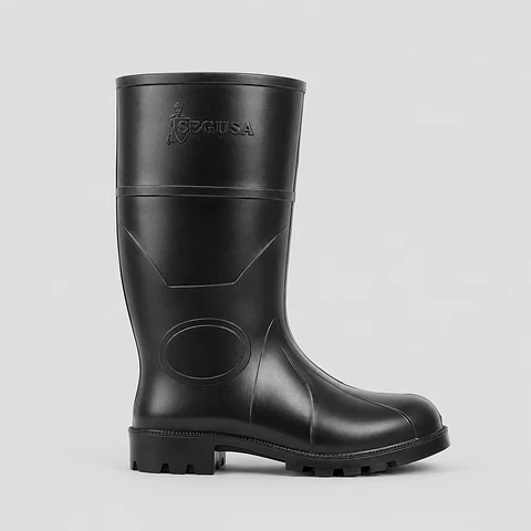 Bota de Seguridad Segusa RGB de Caucho Vulcanizado – Negra con Variantes de Protección
