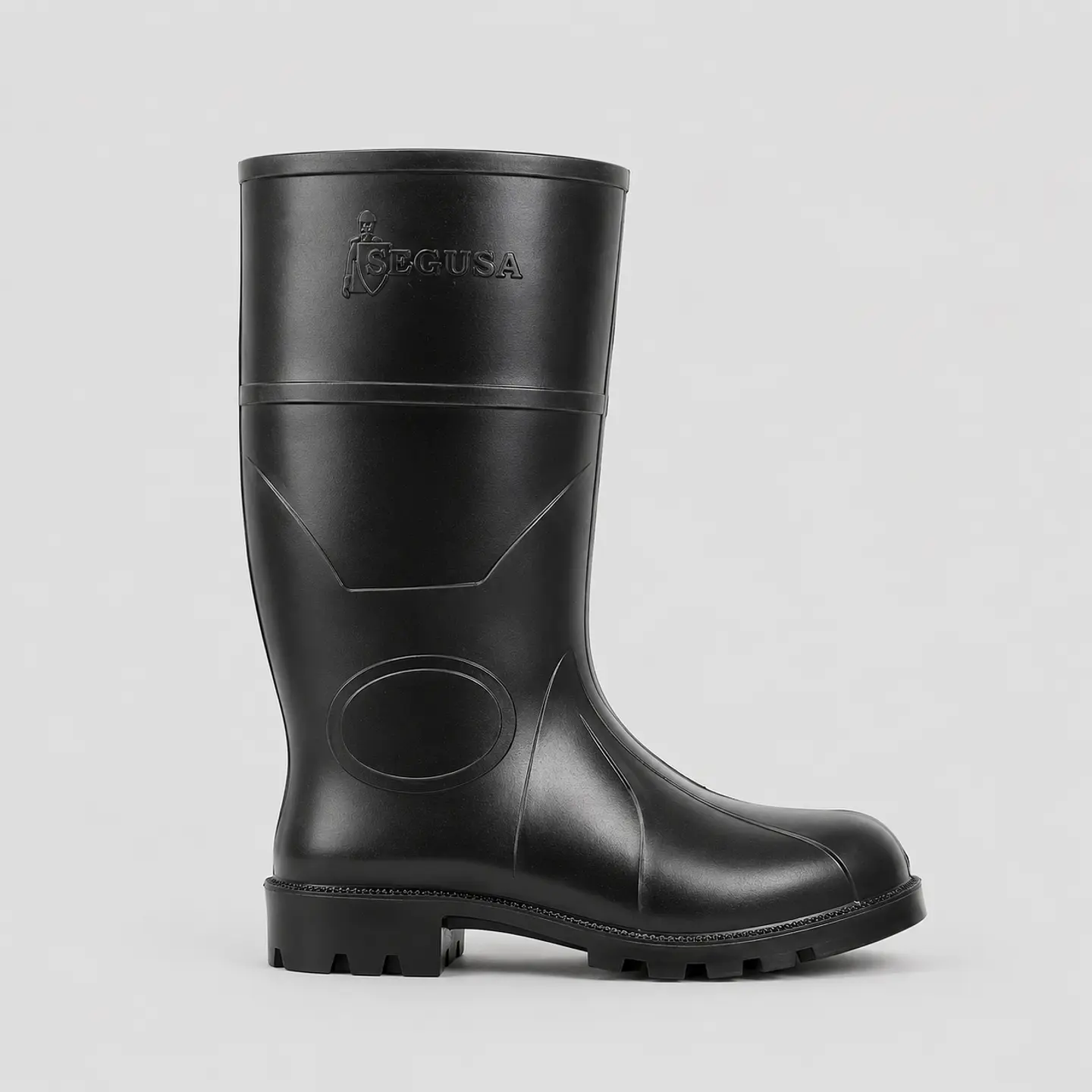 Bota de Seguridad Segusa RGB de Caucho Vulcanizado – Negra con Variantes de Protección 1