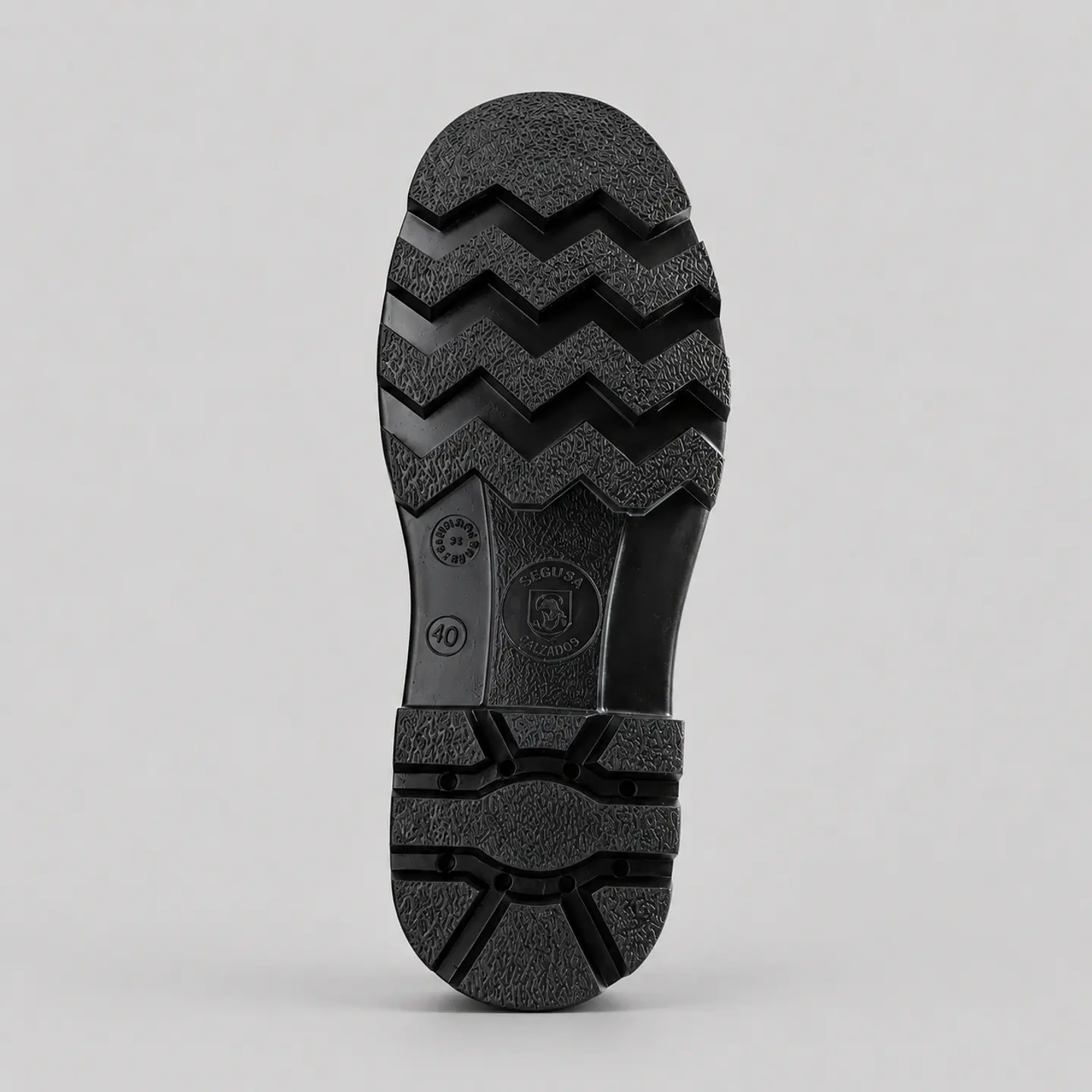 Bota de Seguridad Segusa RGB de Caucho Vulcanizado – Negra con Variantes de Protección 4