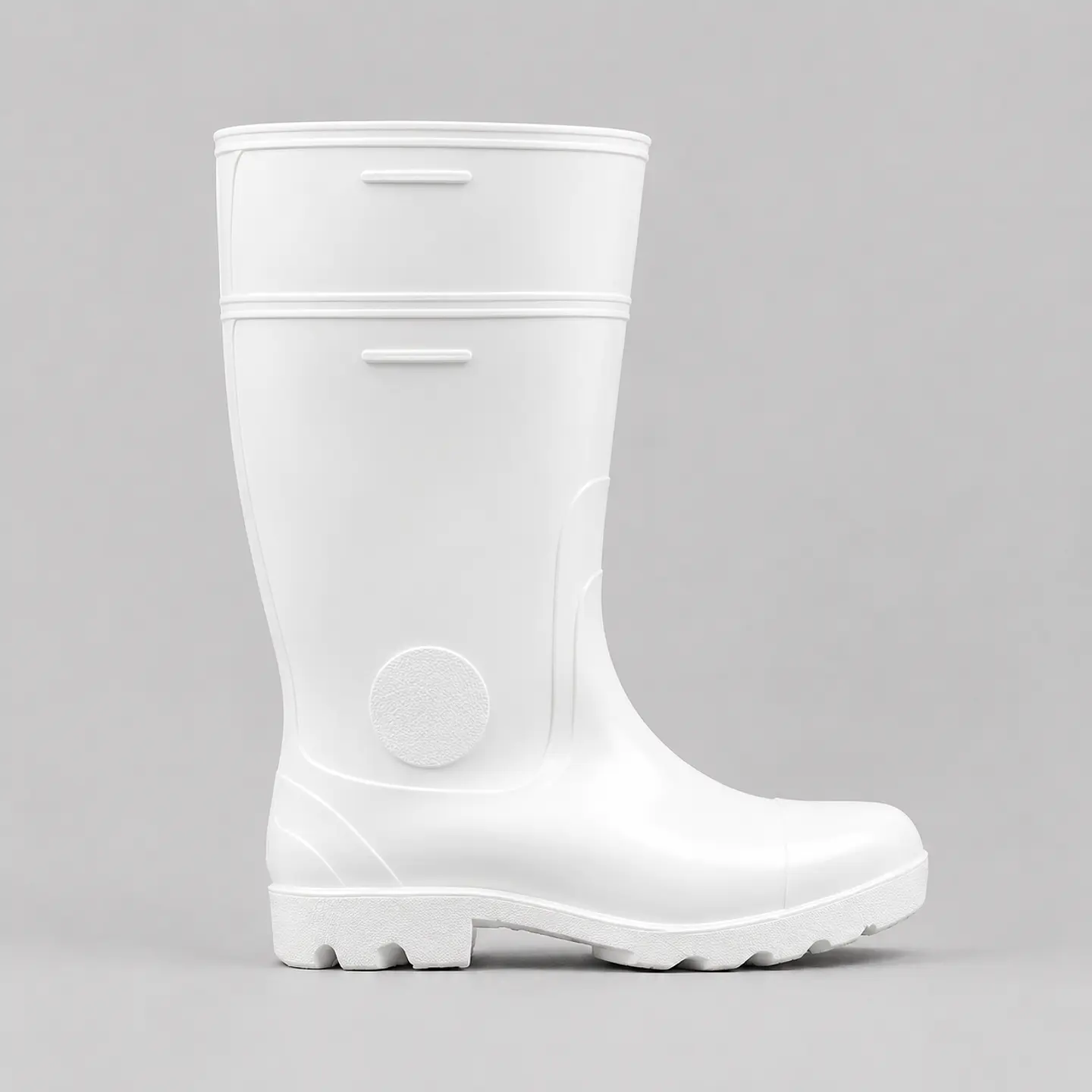 Bota PVC Industrial Segusa Blanca – Impermeable con Variante Punta de Acero 1