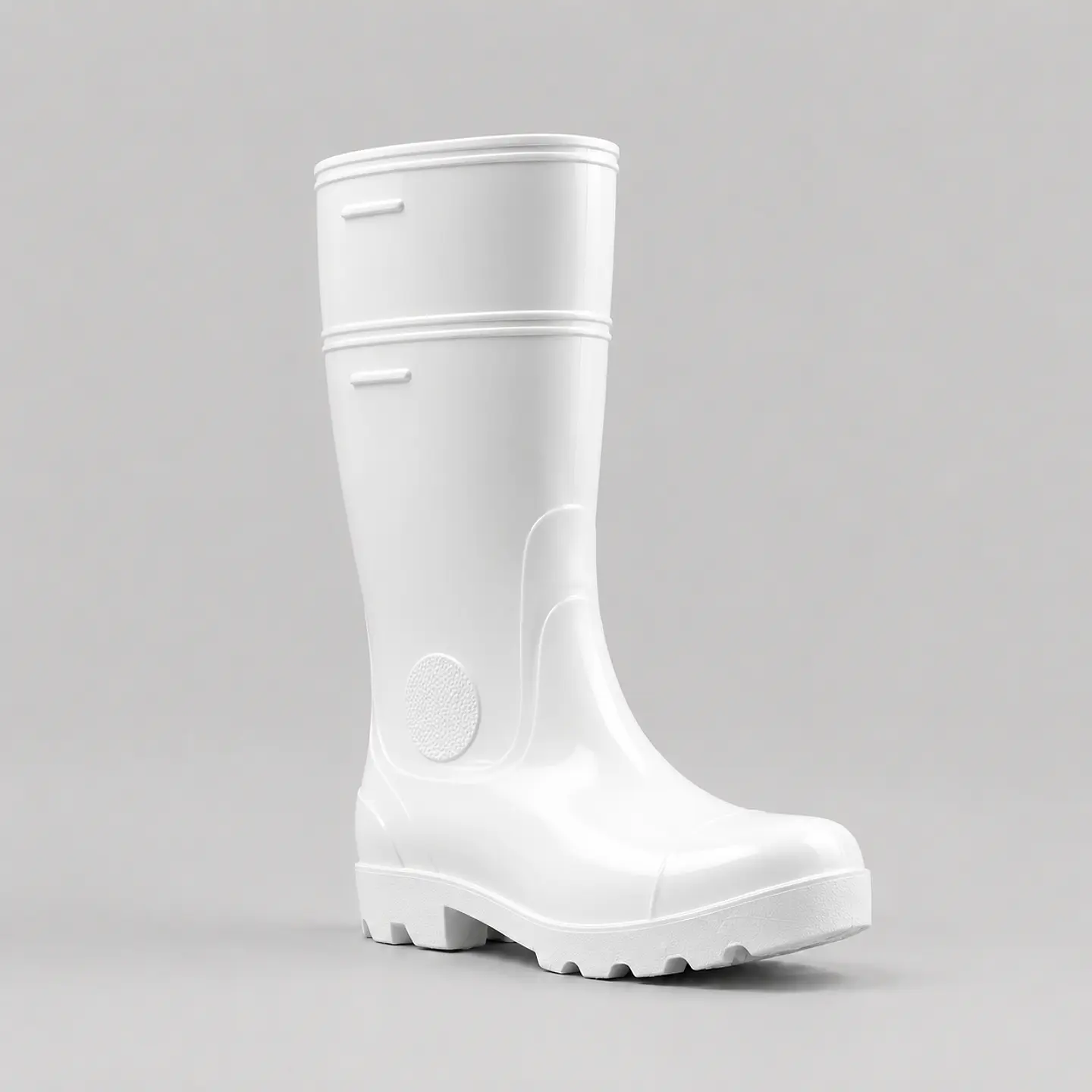 Bota PVC Industrial Segusa Blanca – Impermeable con Variante Punta de Acero 2