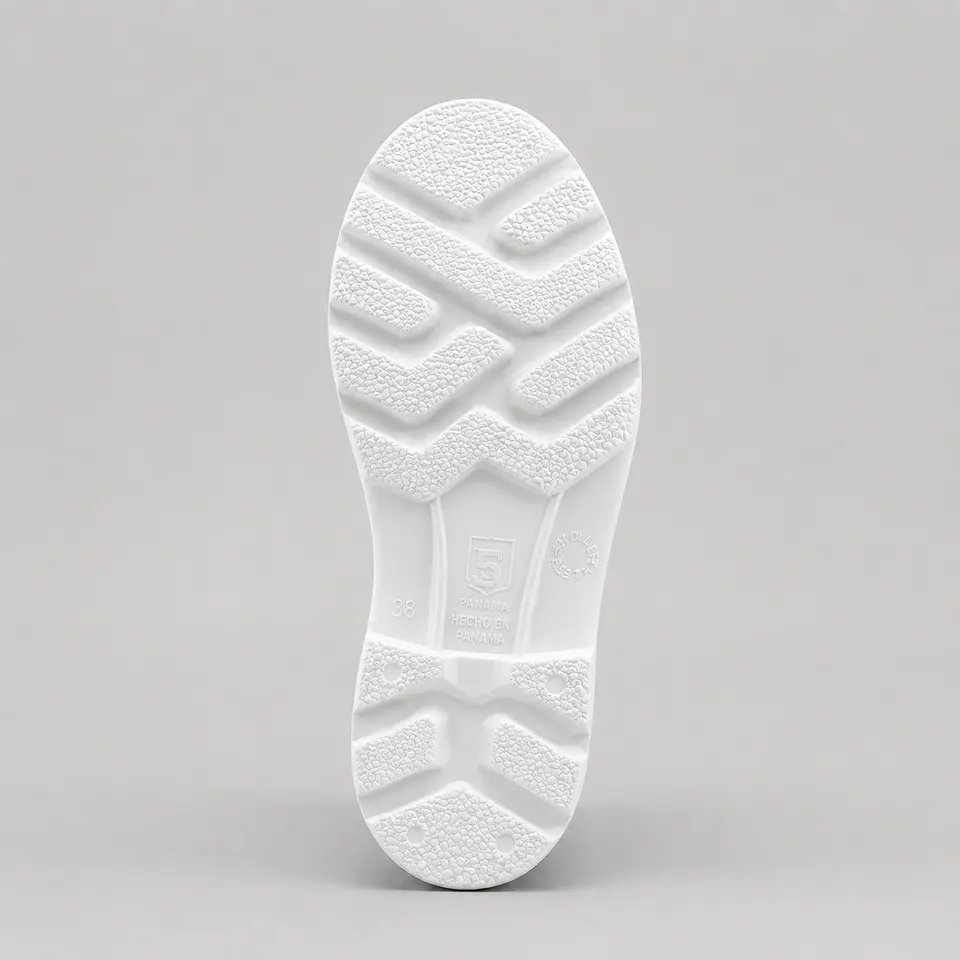 Bota PVC Industrial Segusa Blanca – Impermeable con Variante Punta de Acero 3