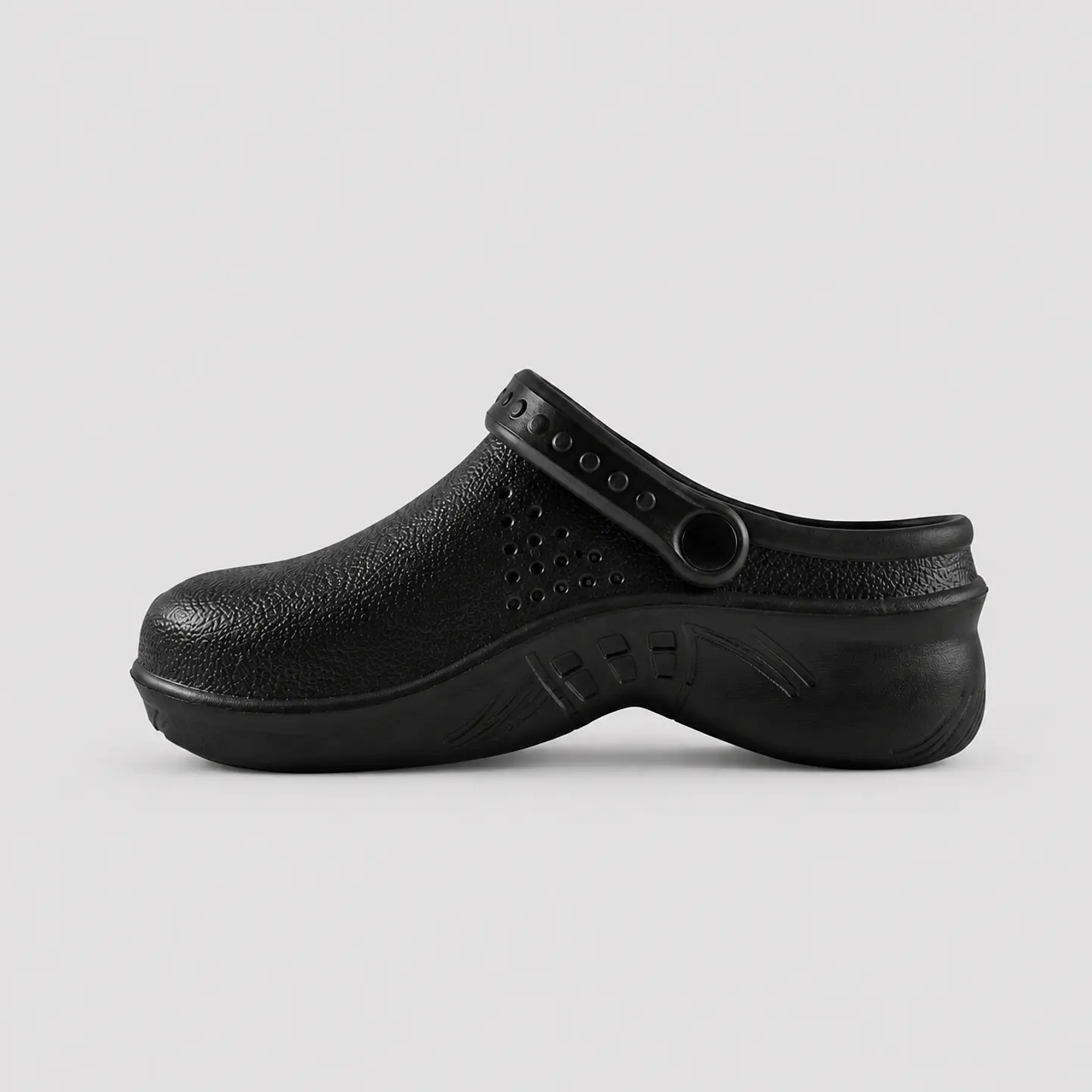 Zueco de Cocina Work & Look Negro en Goma EVA Unisex 1