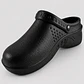 Zueco de Cocina Work & Look Negro en Goma EVA Unisex - Miniatura 2