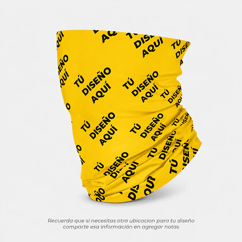 Bandana buff personalizada