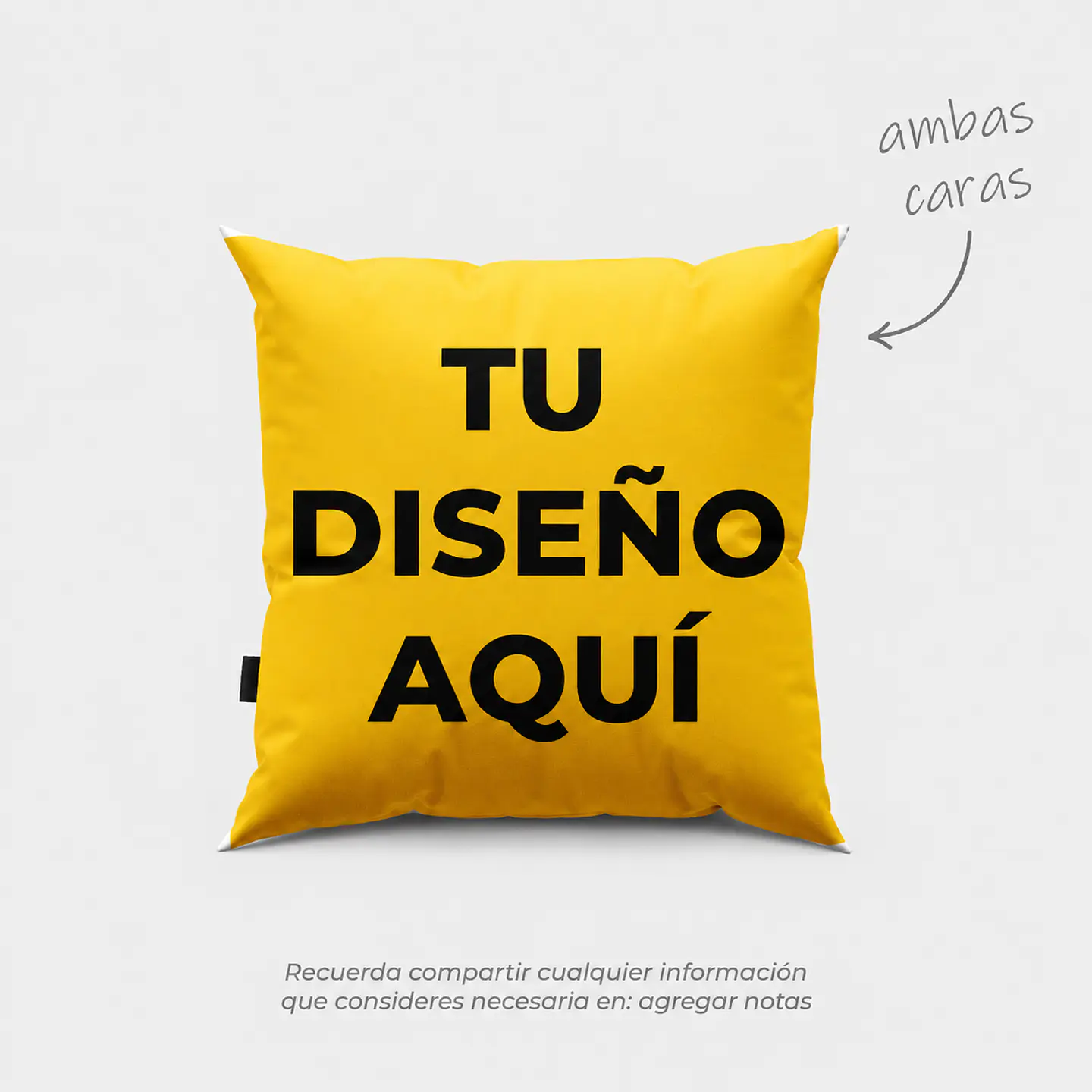 Funda de cojín personalizada 40×40cm 2