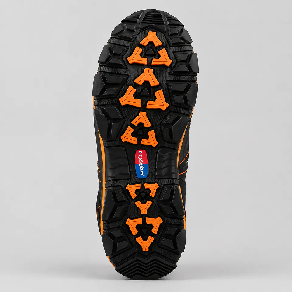 Zapato de Seguridad Proflex 115 con Puntera de Acero y Planta PU Bidensidad 3
