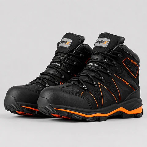 Zapato de Seguridad Proflex 115 con Puntera de Acero y Planta PU Bidensidad