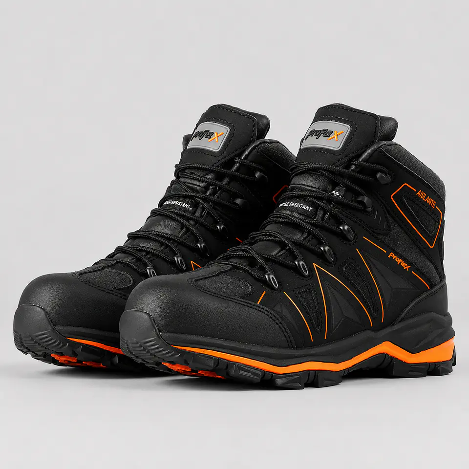 Zapato de Seguridad Proflex 115 con Puntera de Acero y Planta PU Bidensidad 2