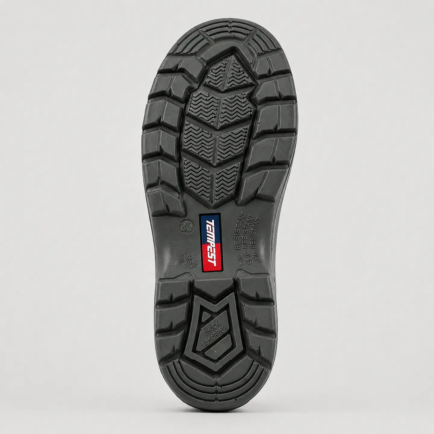 Zapato de Seguridad Tempest 3041N Unisex con Puntera de Acero 3