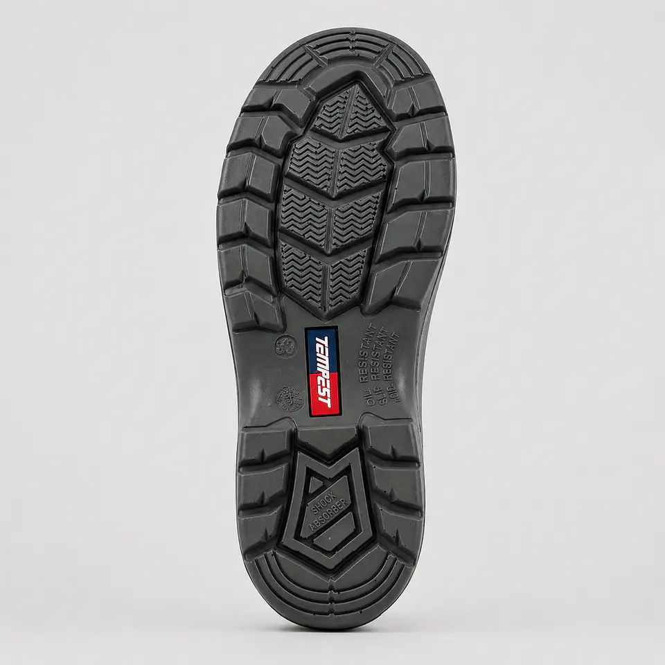 Zapato de Seguridad Tempest 3041N Unisex con Puntera de Acero 3