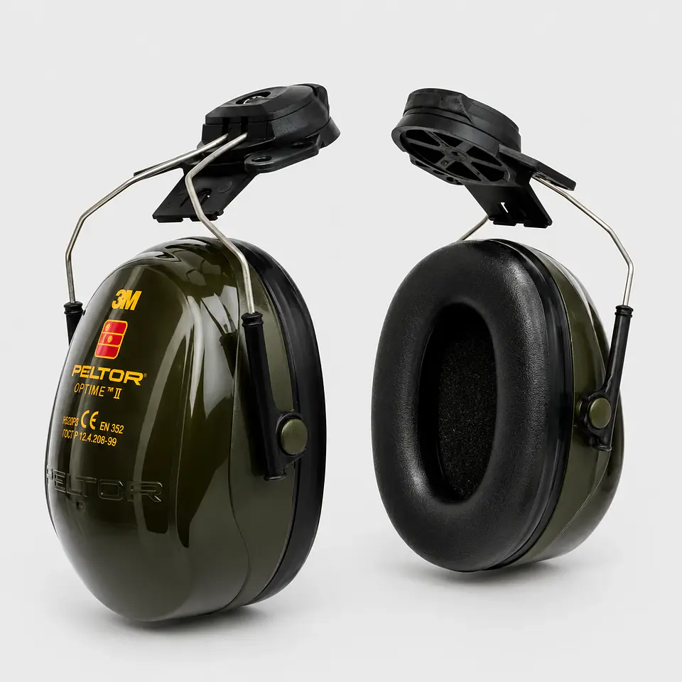 Fono Peltor 3M H520P3E Optime II para Casco – Protector Auditivo SNR 30 dB 1