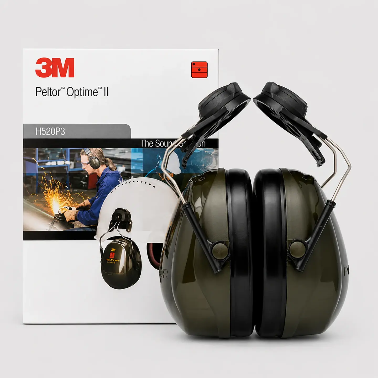 Fono Peltor 3M H520P3E Optime II para Casco – Protector Auditivo SNR 30 dB 2