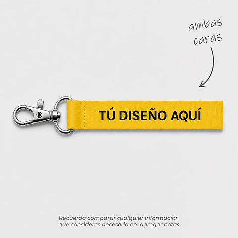 Mini Lanyard Personalizado | $930