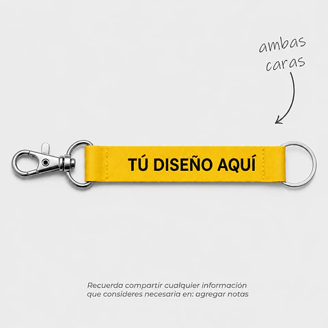 Llavero Lanyard Doble Propósito Personalizado | $1.150
