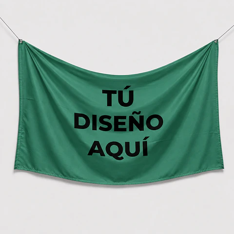 Bandera Personalizada 90×60 cm 1 cara | $12.700 