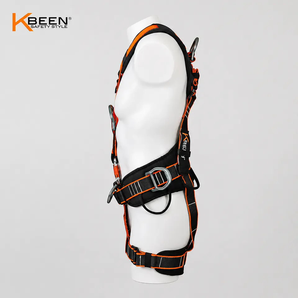 Arnés de Seguridad Kbeen KL-9001 PRO 5 Argollas para Trabajo en Altura 3